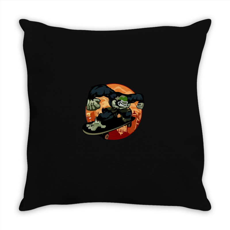 Gorilla Throw Pillow | Artistshot