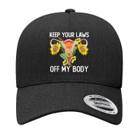 Pro Choice Keep Your Laws Off My Body Funny Sunflower Tank Top Yupoong Trucker Cap | Artistshot