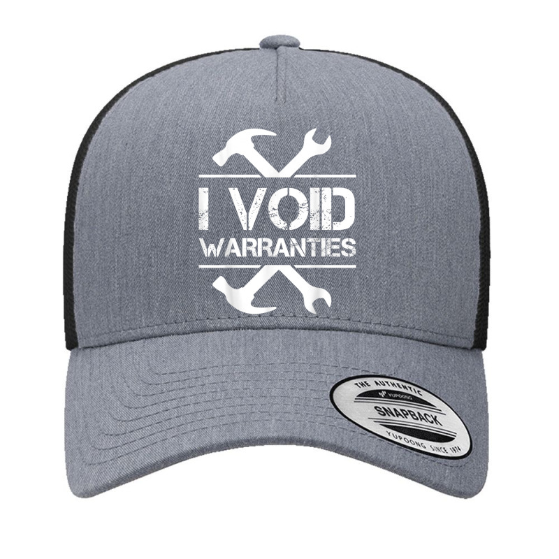 Mechanic I Void Warranties Car Mechanic 731 Yupoong Trucker Cap by criticizematter | Artistshot