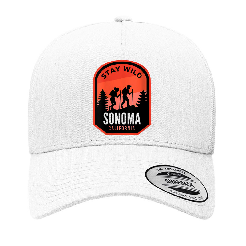 Womens Sonoma California Hiking In Nature Yupoong Trucker Cap by SBuyArt | Artistshot