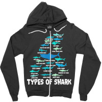 Nurse T  Shirt Types Of Shark Megalodon Great White Nurse Shark T  Shi Zipper Hoodie | Artistshot