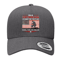 Stand For The Flag Kneel For The Fallen: Usa Veteran Yupoong Trucker Cap | Artistshot