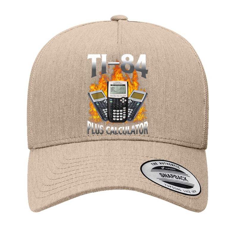 Ti 84 Plus Calculator Funny Math Teacher T Shirt Yupoong Trucker Cap by johnjosephmenk | Artistshot