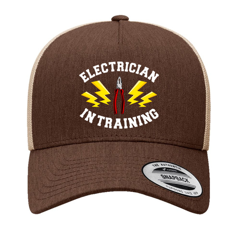 Electrician In Training Electrical Technician Electronics Yupoong Trucker Cap by celanasubek | Artistshot