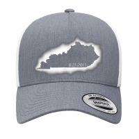 Total Solar Eclipse Kentucky Map 21 August 2017 Yupoong Trucker Cap | Artistshot