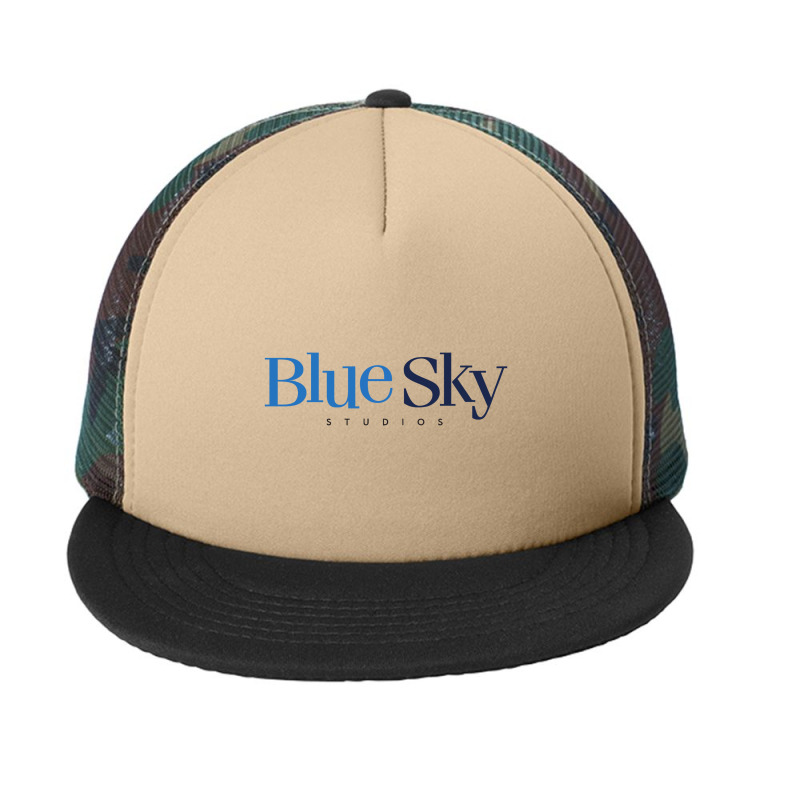 Blue Sky Studios Foam Snapback hat by silvazka | Artistshot