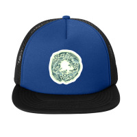 Bear Y Bee Utiful Honeybee Garden In Cornflower Blue 91677133 Foam Snapback Hat | Artistshot