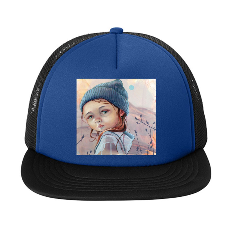 Giclee - Beautiful Children Foam Snapback Hat | Artistshot