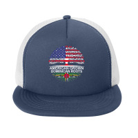 American Grown Dominican Roots Dominica Flag T Shirt Foam Snapback Hat | Artistshot