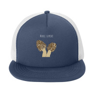 Morel Mushroom Moral Support Foam Snapback Hat | Artistshot