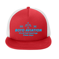 Boyd Aviation Foam Snapback Hat | Artistshot