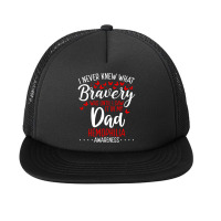 Hemophilia Awareness Dad Fathers Day T Shirt Classique Foam Snapback Hat | Artistshot