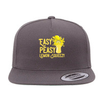 Lemon T  Shirt Easy Peasy Lemon Squeezy Summertime Lemonade Lover T  S 5 Panel Snapback Cap | Artistshot