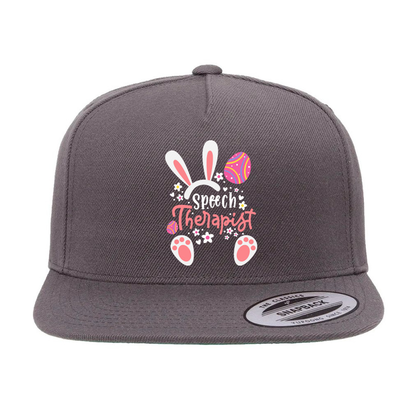 Speech Language Therapist T  Shirt Bunny Speech Language Therapist S L 5 panel snapback cap by chuel332 | Artistshot