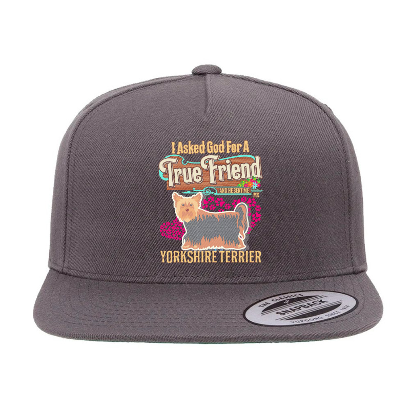 Yorkshire Terrier Owner Gift Yorkshir T  Shirt E N T  Shirt 5 panel snapback cap by palehulking | Artistshot