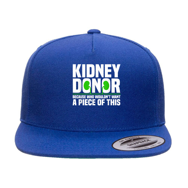 Cool Kidney Donor Art For Men Women Organ Donation Awareness T Shirt 5 panel snapback cap by men.adam | Artistshot