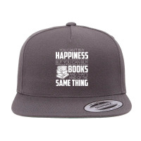 Book Reader You Cant Buy Happiness But You Can Buy Books And Thats Pre 5 Panel Snapback Cap | Artistshot