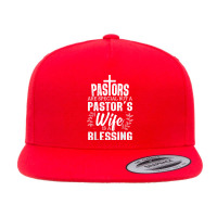 Funny Pastor Art For Women Wife Pastor Preacher Christian T Shirt 5 Panel Snapback Cap | Artistshot