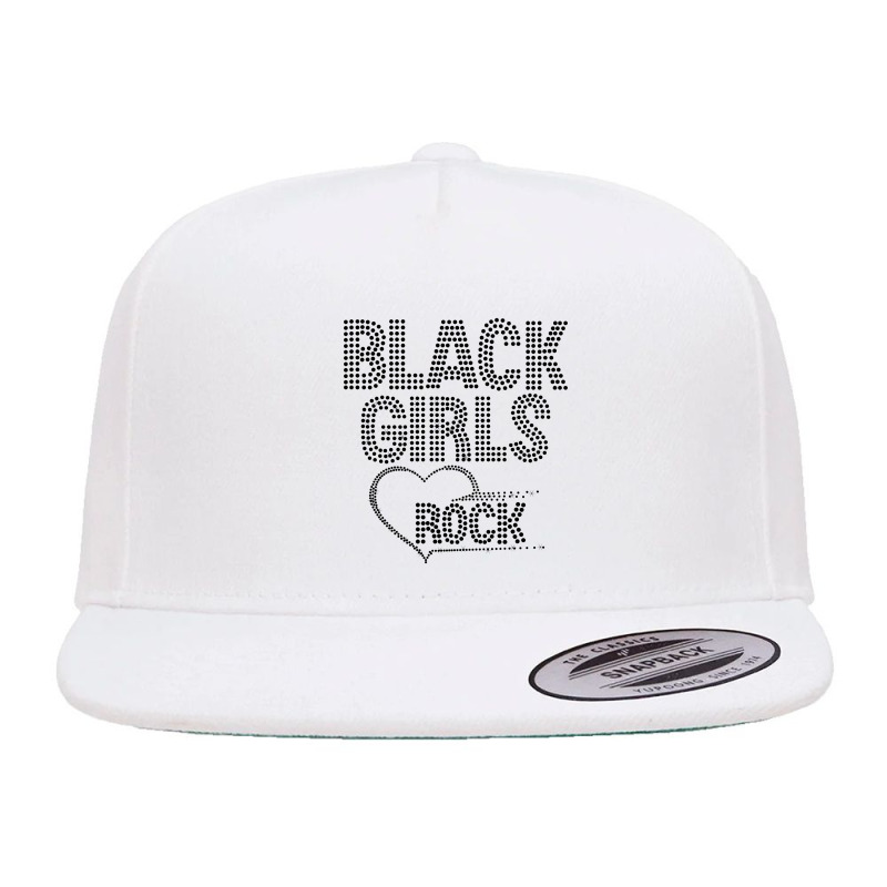 Black Girls Rock 5 Panel Snapback Cap | Artistshot