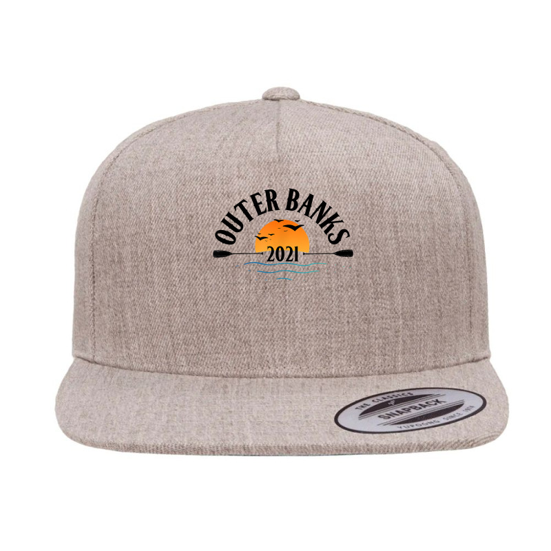 Outer Banks Nc 2021   Obx Group Family Vacation Trip T Shirt 5 panel snapback cap by saldeenshakir | Artistshot