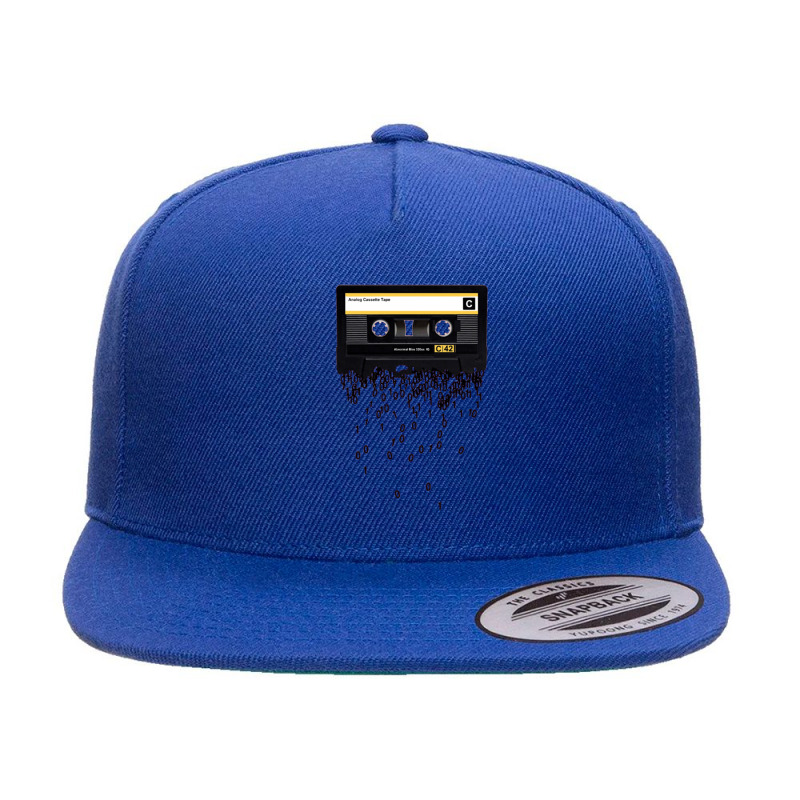 The Death Of The Cassette Tape 5 panel snapback cap by xirrotella | Artistshot