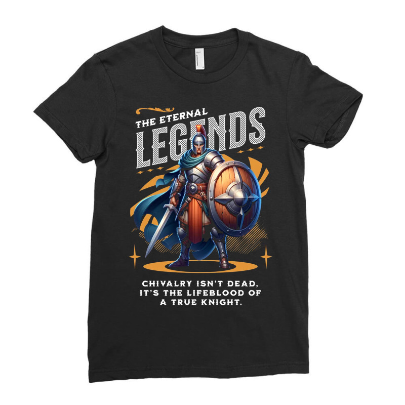 The Eternal Legend Ladies Fitted T-Shirt by New Nice Shirt | Artistshot