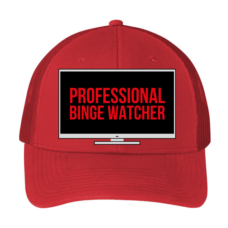 Professional Binge Watcher - Inside A Tv Screen Pa Trucker Cap by Magasinfinite | Artistshot