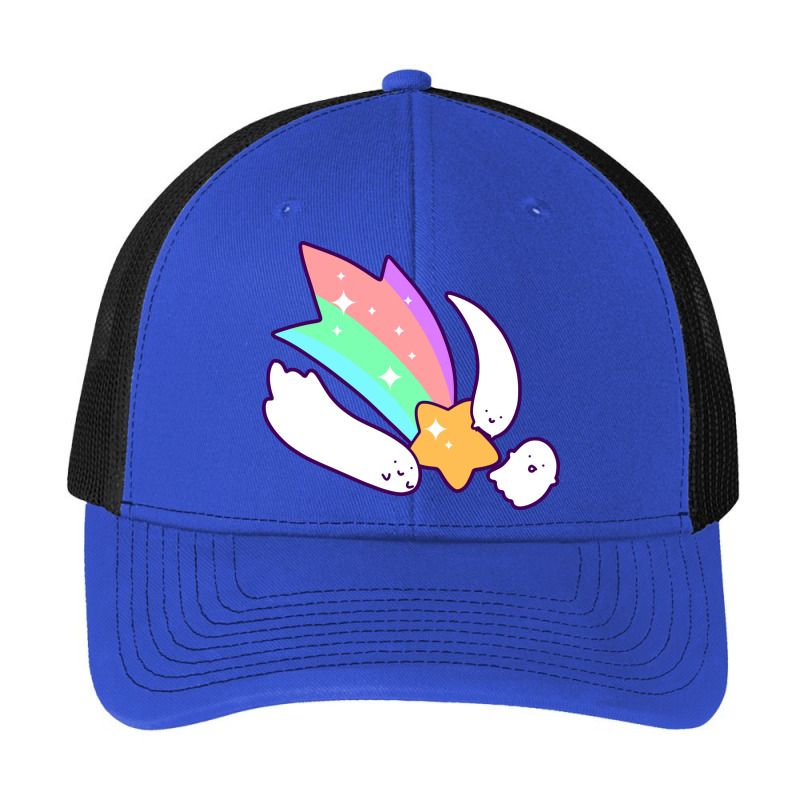 Pastel Shooting Star Ghosts Pa Trucker Cap | Artistshot