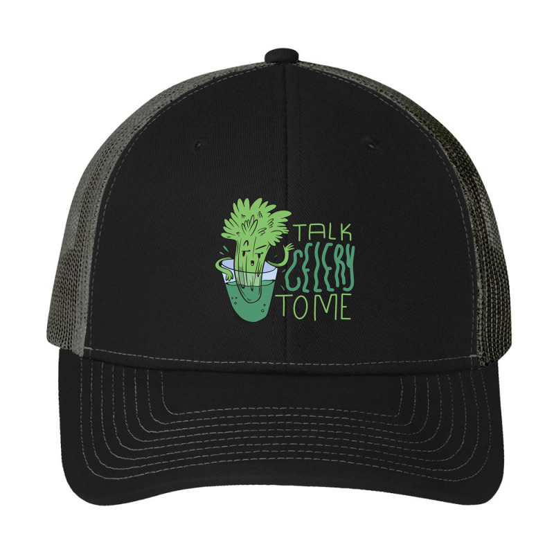 Talk Celery To Me Pa Trucker Cap by trustedart | Artistshot