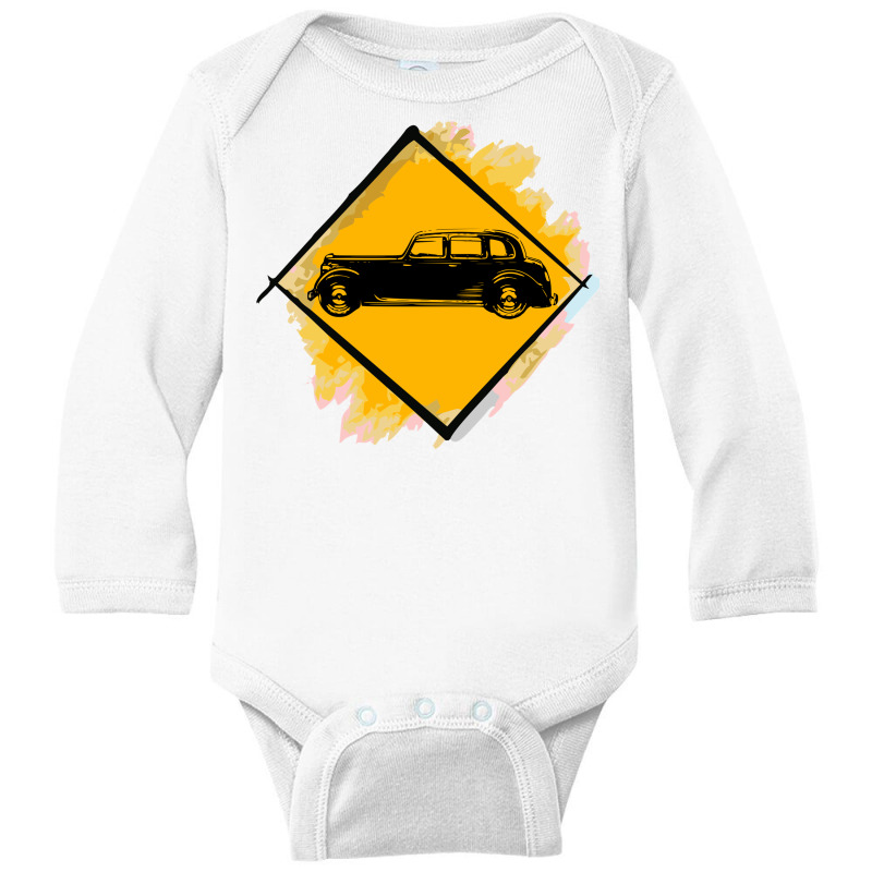 Classic Car Long Sleeve Baby Bodysuit | Artistshot