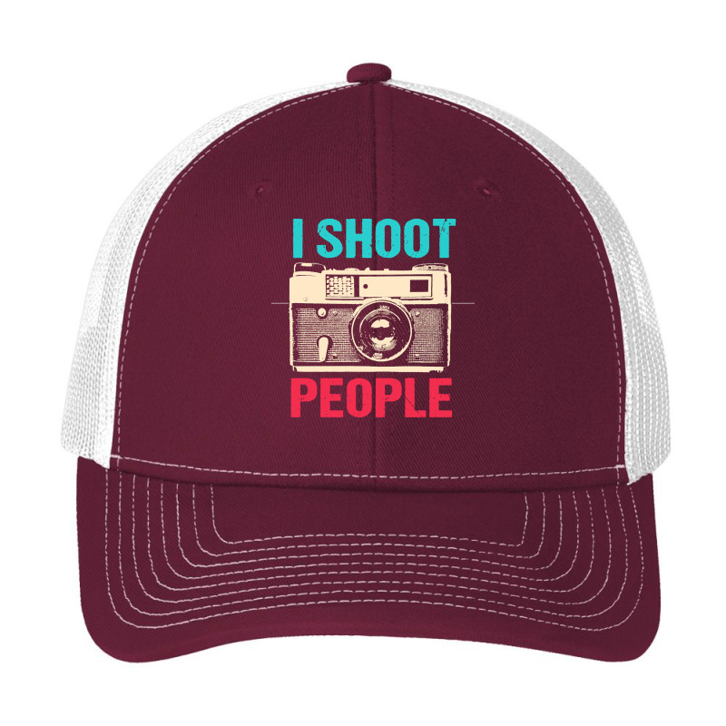 Photographer T  Shirt I Shoot People T  Shirt Pa Trucker Cap | Artistshot