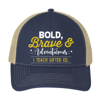 Bold Brave Adventurous Teacher Pa Trucker Cap | Artistshot