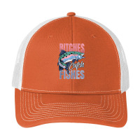 Bitches Catch Fishes Trout Fishing Pa Trucker Cap | Artistshot