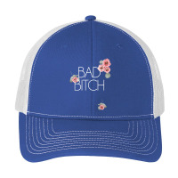 Salty Floral Bad Bitch Flower Swear Words Pa Trucker Cap | Artistshot