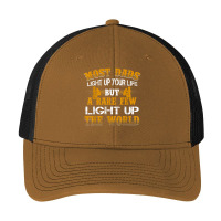 Rare Few Dad Light Up The World For Men Father Day Pa Trucker Cap | Artistshot