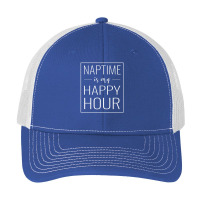 Naptime Is My Happy Hour Basic Pa Trucker Cap | Artistshot