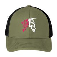 Nurse Floral Rib Cage Er Pqrst Ortho Registered Rn Gifts Pa Trucker Cap | Artistshot