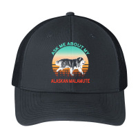 Alaskan Malamute T  Shirt Ask Me About My Alaskan Malamute T  Shirt Pa Trucker Cap | Artistshot