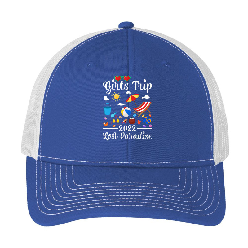 Girls Trip 2022 Summer Vacation Lost Paradise Beach Premium Pa Trucker Cap by LemonJack | Artistshot