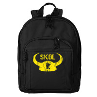 Skol Shirt Nordic Scandinavian Warrior Viking Helmet T Shirt Basic Backpack | Artistshot