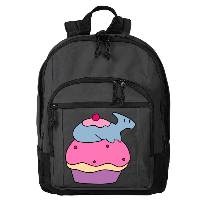 Hadrosaurus And Giant Cupcake Basic Backpack | Artistshot