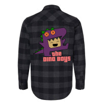 Image Cartoon Dino Boys Flannel Shirt | Artistshot