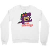 Image Cartoon Dino Boys Crewneck Sweatshirt | Artistshot