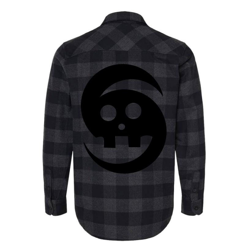 Simple Design Face Skull Flannel Shirt | Artistshot