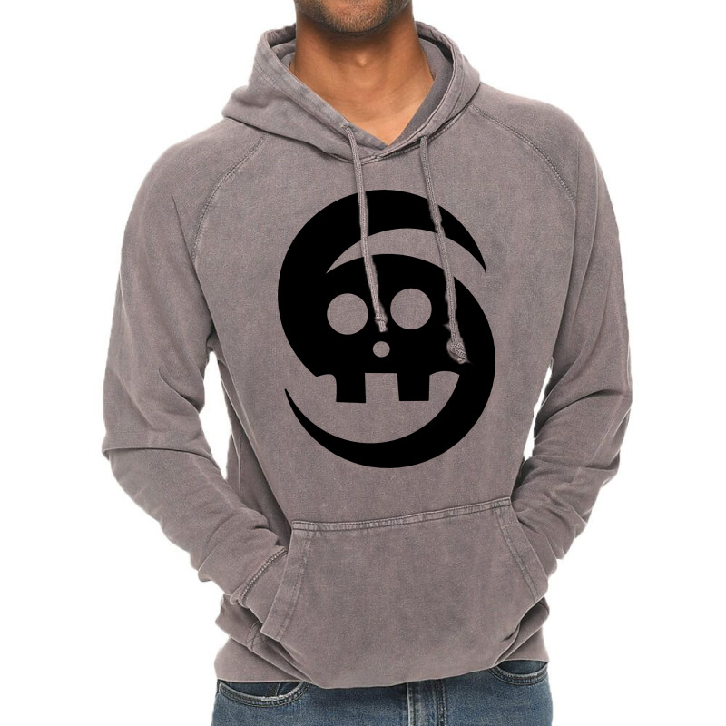 Simple Design Face Skull Vintage Hoodie | Artistshot