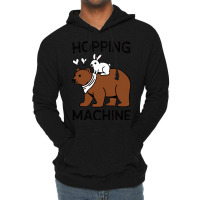 A Bear And A Rabbit Lightweight Hoodie | Artistshot