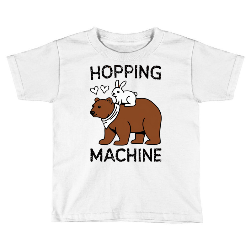 A Bear And A Rabbit Toddler T-shirt by John Nichols | Artistshot