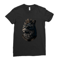 King Cat Ladies Fitted T-shirt | Artistshot