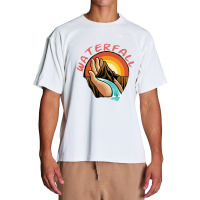 Waterfall Image Urban Heavy T-shirt | Artistshot