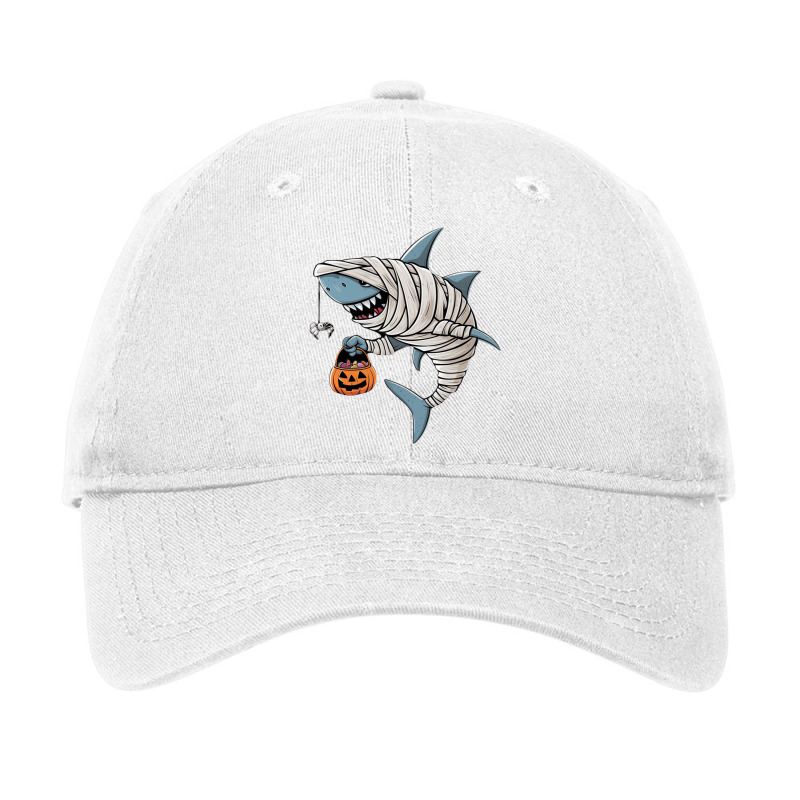 A Mummy Shark Halloween Adjustable Cap | Artistshot